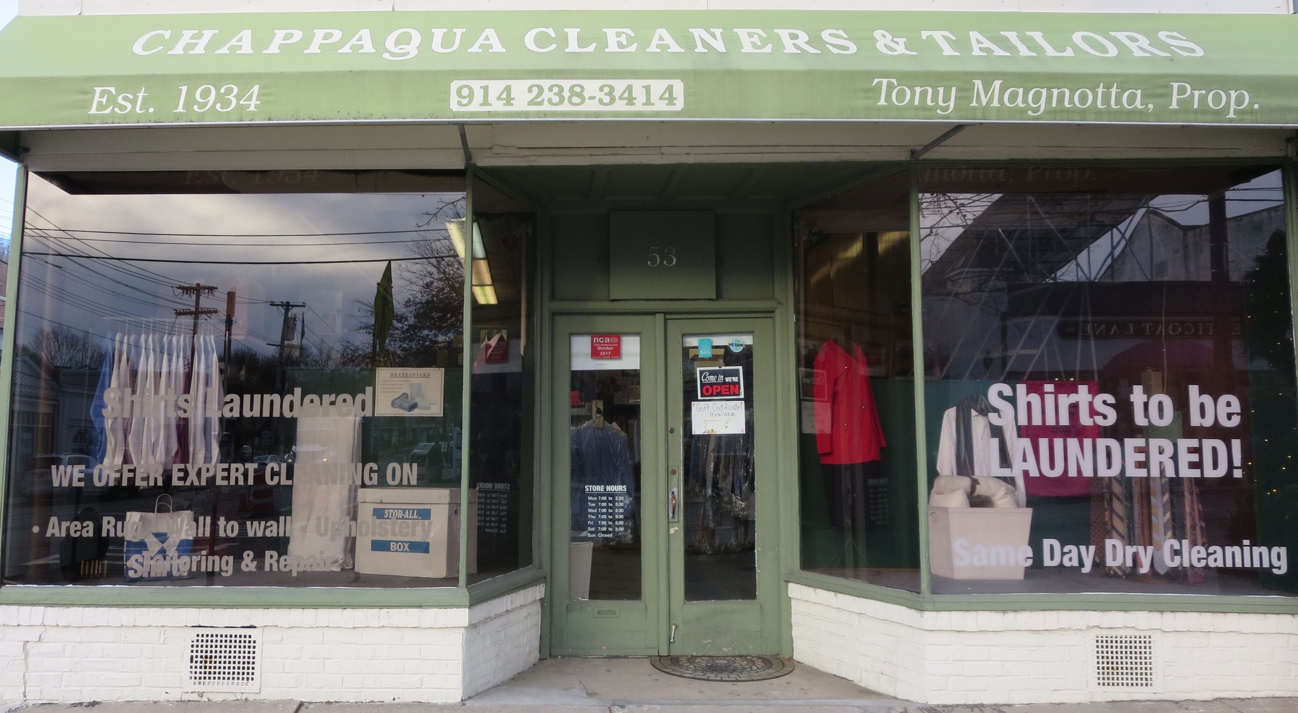 Chappaqua Cleaners and Tailors Proudly Servicing Chappaqua and